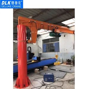 Slewing Portal Jib Crane Stand Column Jib Crane 250kg Jib Crane - Shandong Deluke Crane Group Co., Ltd. - China