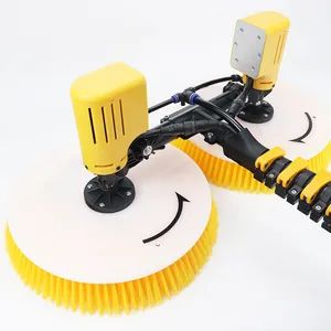 Solar Panel Cleaning Equipment Spare Parts Double Heads Cleaning Rotating Brush - Anhui Wanze Brush Industry Co., Ltd. - China