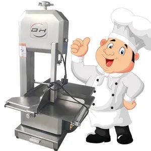 Qh300A Electric Food Machinery Meat Cutter Meat Processing Machines Slicer Butcher Equipment Slicing Bones - Hebei Qiqiang Metal Products Co., Ltd. - China
