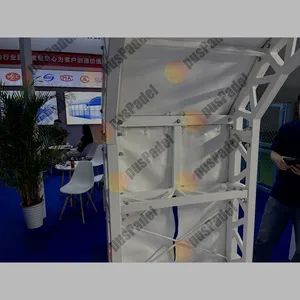 Outdoor Paddle Tennis Court Aluminum Alloy Cover Tent with Roof Tennis Court Equipment Paddle Tennis Court Cover - Qingdao Faither Sports Facilities Co., Ltd. - China