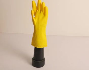Latex Gloves Rubber Gloves Household Kitchen Thick Acid and Alkali Resistant Latex Gloves - Linyi Golden Dragon Source Safety Technology Co., Ltd. - China