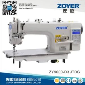 Zoyer Steel Lockstitch Industrial Sewing Machine with Auto Trimmer ZY9000D D3G  - Zoyer Sewing Machine Co., Ltd. - China