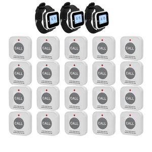Catel Restaurant Wireless Calling System 3 Watch Receivers 20 Call Buttons - Beijing Dydcall Technology Co., Ltd - China