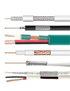 CCTV Cable Rg59+2c Coaxial Cable with Power Cable for Video Surveillance Systems - Hangzhou Xingfa Technology Co., Ltd. - China