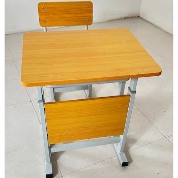 Popular Student Wooden Desks and Chairs in Indonesia Style Modern Condition New Origin Luoyang Folded Unfolded Color - Henan Youte School Furniture Co., Ltd - China