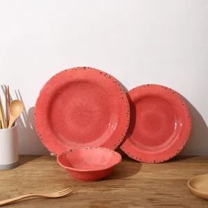 Melamine Tableware Set Colorful Dinner Set Luxury Dinnerware Dishes Melamine Plates Dinnerware Sets - FUZHOU HOWA CREATION CO.,LTD. - China