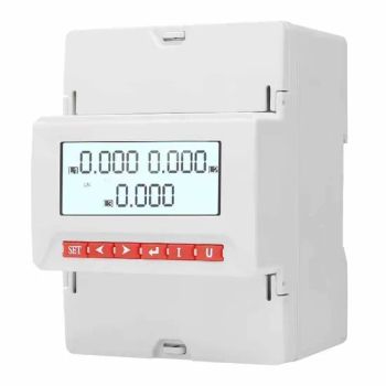 Smart Monitor Volt AMP Kwh Frequency Meter 3-Phase 4-Wire 220V-280V Electric Meter - Shengsu Electric Co., Ltd. - China
