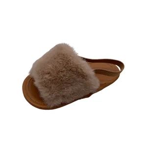 Wholesale Beautiful Plush Soft Soled Slippers Baby Girl and Boys Sandals Indoor - Foshan Wise Import&Export Co., Ltd. - China