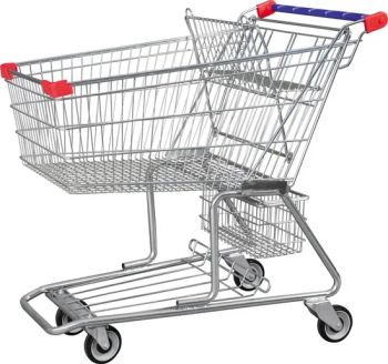 Manufacturer Supply Folding Shopping Trolleys Carts Trademark HSD Condition New Structure Mesh Origin Changshu Folded Unfolded - Jiangsu Bengu Metal Co., Ltd. - China
