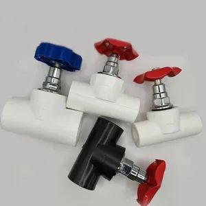 Environmentally Friendly Manual Pneumatic Shut off Valve Standard DIN Origin China Pressure Pn16 Actuator Manual Model NO. st2616 - Hebei Shentong Plastic Co., Ltd. - China