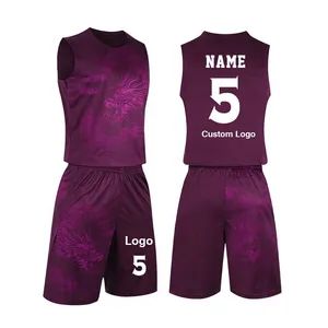 Fashion Design Full Sublimation Printing OEM Plaid Basketball Wear - Shenzhen Shengda Garment Co., Ltd - China