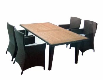 Modern Dining Room Furniture Rattan Dining Set - Foshan Dream Gate Furniture Co., Ltd. - China