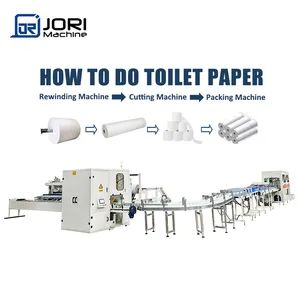Full Automatic Kitchen Towel and Toilet Tissue Paper Making Rewinder Machines - Dalian Jori Co., Ltd. - China