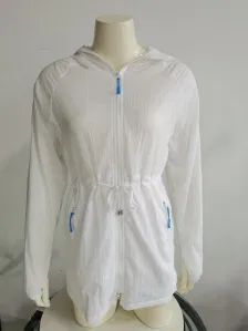 Women Light Weight Water Repellent Sun Protection Soft Rash Guard Jacket - Quanzhou Aisycle Trading Co., Ltd. - China