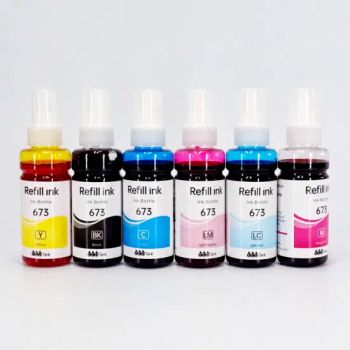 New Bottle 673 T6731 T6736 Refill Dye Ink Compatible for Epson L800 L805 L810 L850 L860 L1800 Inkjet Printers - Xiamen Daoda Sci-Tech Co., Ltd - China