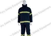 Fire Suit, Firefighter Suit, Safety Fire Resistant Suit (FR10020050) - Fery Safety Fire-Equipment(Yangzhou) Co., Ltd - China
