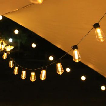 Christmas Light String, LED Lighting, Outdoor Camping Light, Solar-Powered Light String - Shenzhen Ziyi Lighting Co., Ltd - China