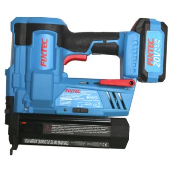 Fixtec 20V Cordless Pneumatic Staplers 2'' Air Brad Nailer/Stapler Gun Machine 100 Nails/Staples Per Minute - EBIC Tools Co., Ltd. - China