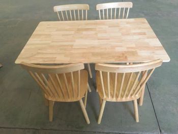 Wholesale Home Furniture Restaurant Solid Wood Dining Tables and Windsor Chairs Set - Hebei Sen Chu Furniture Co., Ltd - China