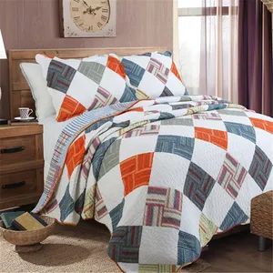 Geometric Prints Quilt China Coverlets - Yiwu B&D Textile Co., Ltd. - China