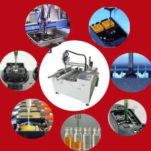 2-Part Dispensing Systems Glue Potting Machine with Industrial Production Line - Guangzhou ZhengQi Technology Co., Ltd. - China