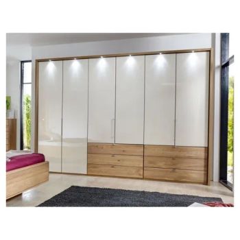 Wardrobe Customized Wooden Cloakroom Closet Systems Home Modern Furniture Closet Bedroom Wardrobe - Shenzhen Prima Housing Co., Ltd. - China