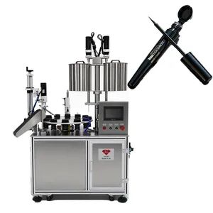 Full Auto Lipstick, Mascara and Lip Gloss Cosmetic Filling Machine - Guangzhou Silian Machinery Co., Ltd. - China