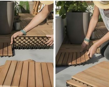 Acacia wood flooring tiles, size 30x30x2.4cm Tile Size 30x30x2.4cm Material Acacia Wood, Wood Carton Size - TNHH TƯ VẤN VÀ THI CONG CAO GIA - Vietnam