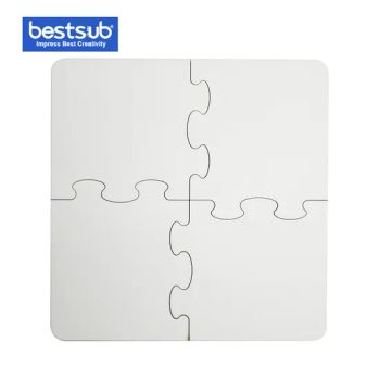 Bestsub Promotional MDF Photo Coaster Puzzle (PTMF) Color White Material Wood Model NO. PTMF Trademark BestSub Toy Department - BestSub Technologies Co Limited - China