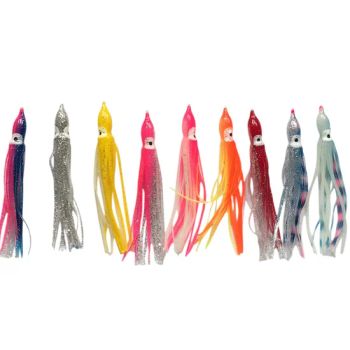 Colorful Short Small 4 24cm Soft Octopus Skirts Saltwater Fishing Lure - NANJING SULEHO IMP. & EXP. LTD. - China