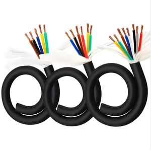 High Flexible Robot Cable Tow Chain Cable Trvv Shielded Wire for New Energy Industrial PVC Electric Trvv Shielded Wire - Huada Cable Co., Ltd. - China