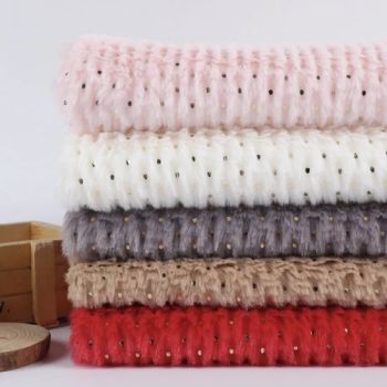 100% Polyester Velvet Plush Fleece Fabric Knitted Fleece Fabric Super Soft Rabbit Short Pile Fur Fabric for Blanket Imitation Rabbit Hair Velvet Fabric - Hangzhou K&M Textile Co., Ltd. - China