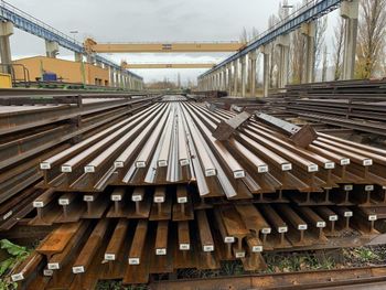 USED RAIL SCRAPS Grade AA Type RAIL Packaging RAIL Argon Maximum 0.15% Sulfur Maximum 0.045% Phosphorus Maximum 0.035% Silicon Content 0.13 - 0.28% - AGRO AFRIQUE COMPANY LIMITED - Tanzania