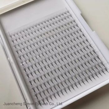 4D 5D Russian Volume Fan Lashes C D Curl Eyelash Extension 0 07 0 10 Heat Bonded False Eyelashes Premade Fans - Juancheng Simon Eyelash Co., Ltd. - China