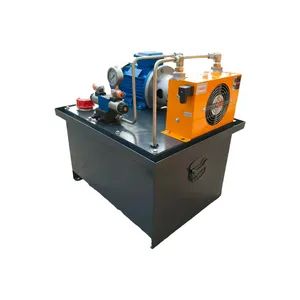 Efficient Hydraulic Gear Pump System with Throttle and Valve Color Blue Power 0.75kw-4kw HS Code 8412299090 Pump Type Vane - Dezhou Mingyang Hydraulic Machinery Co., Ltd. - China