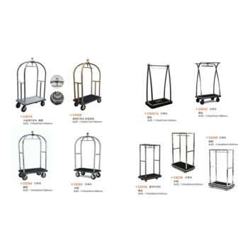 in Stock Hotel Housekeeping Maid Cart Trolley Hotel Luggage Trolley - Hong Kong Spleg Co., Ltd. - China