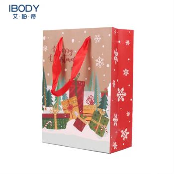 Best Sale Red Trumpet Portable Heavy-Duty Cartoon Characters Christmas Paper Bag - Quanzhou Ibody Imp.&Exp. Co., Ltd. - China
