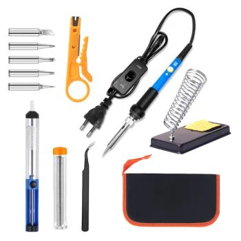 Soldering Iron Kit with Soldering Tips and Mini Wire Stripper Cutter - Jiangsu Smile Tools Co., Ltd. - China