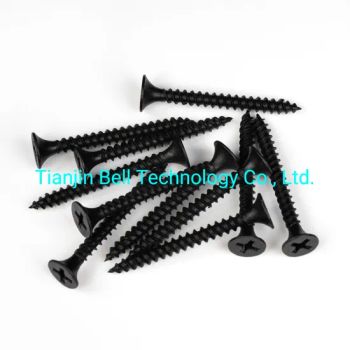 6*1 /3.5*25mm C1022 Bugle Head Black/Grey Phosphated/Zinc Plated/Fine/Coarse Thread Gypsum Screw/Drywall Screw - Tianjin Bell Technology Co., Ltd. - China