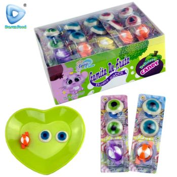 Hot Selling Colorful Spinning Gyro Toy with Eyeball Gummy Soft Candy - Guangdong Jusicylove Food Technology Co., Ltd - China