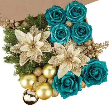 Customized Cheap Bulk Artificial Flowers for Christmas Decoration - Fuzhou Liandesheng Trading Co., Ltd - China