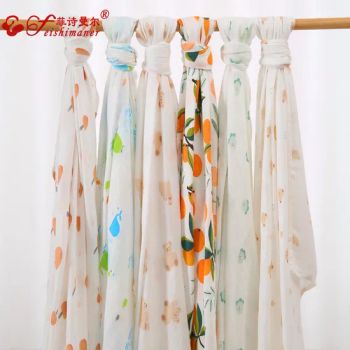 Wholesale Double Layer Gauze Solid Color 100% Cotton Crinkle Crepe Fabric for Baby - Taian Jinfeihong Weaving Co., Ltd. - China