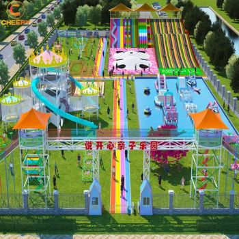 Unpowered Outdoor Parent-Child Interactive Amusement Equipment in Scenic Amusement Park - Zhengzhou Cheery Amusement Equipment Co.,Ltd - China