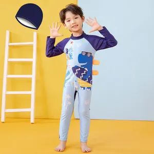 Full Coverage Long Pants Swimsuits with Rash Guard Tops Swimsuit - Hangzhou Longwin Industry Limited - China