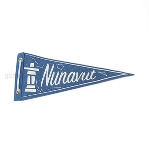 Fashion Decoration Display Polyester Fabric Digital Printing Flag Felt Pennant - Swil Limited - China