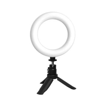 Dimmable Beauty 5 Desktop Tripod Stand Selfie LED Ring Light with USB for Tik Tok Youtube Volgging - Guangdong Fengshang Intelligent Optoelectronics Co., Ltd. - China