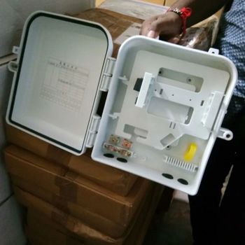 Fiber Distribution Box, For Networking Devices Brand iss Color w/b Network Speed 350 Number of Ports 16 Model Name/Number db - It And Security System - India