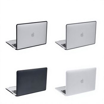 Full Wrap Premium Rugged Hard Case for MacBook Air Pro 13 13.6 14 16 Neo Shockproof Clear Matte TPU Frame Shell for Appl - EcoRoma GmbH - Germany