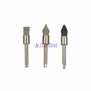 Dental Disposable Alumina Silicon Carbide Latch Screw Type Teeth Polishing Prophy Brushes - Stardent Equipment Co., Limited - China