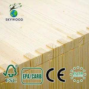 18mm Primed Oak Logs Skirting Board Finger Jointed Boards Origin China Length ≥250mm Spacing ≥50mm Burl Without Burl Trademark - Wuxi Skywood I&E Trade Co., Ltd - China